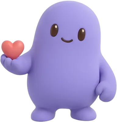Purple mascot for psychologists