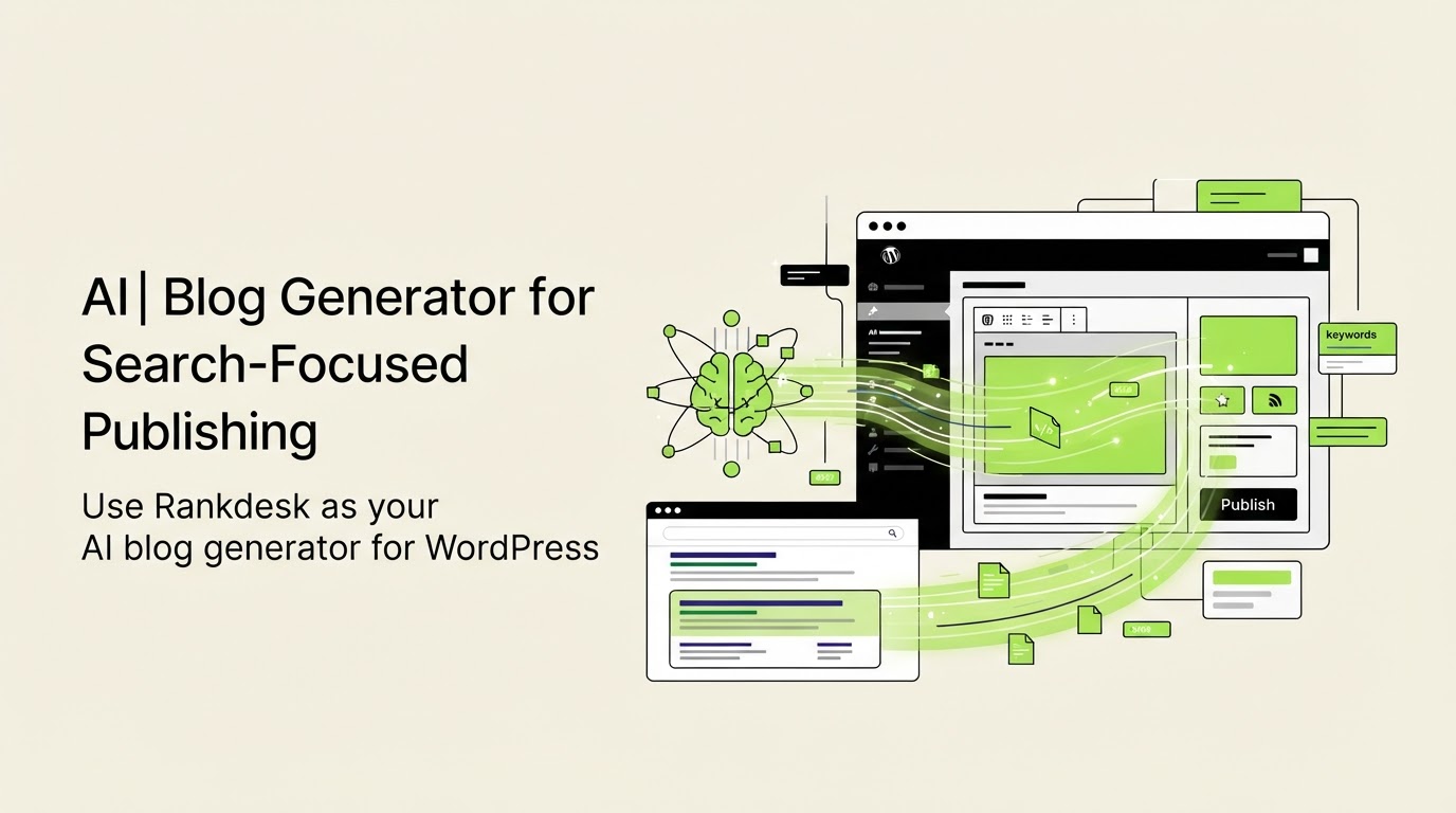 Use Obbio.ai as your AI blog generator for WordPress